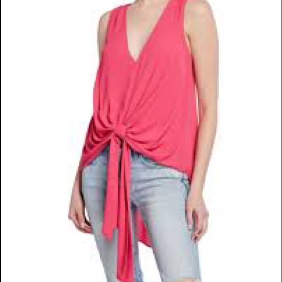 EUC Cinq a Sept Aisha Front Tie Top - Picture 2 of 14